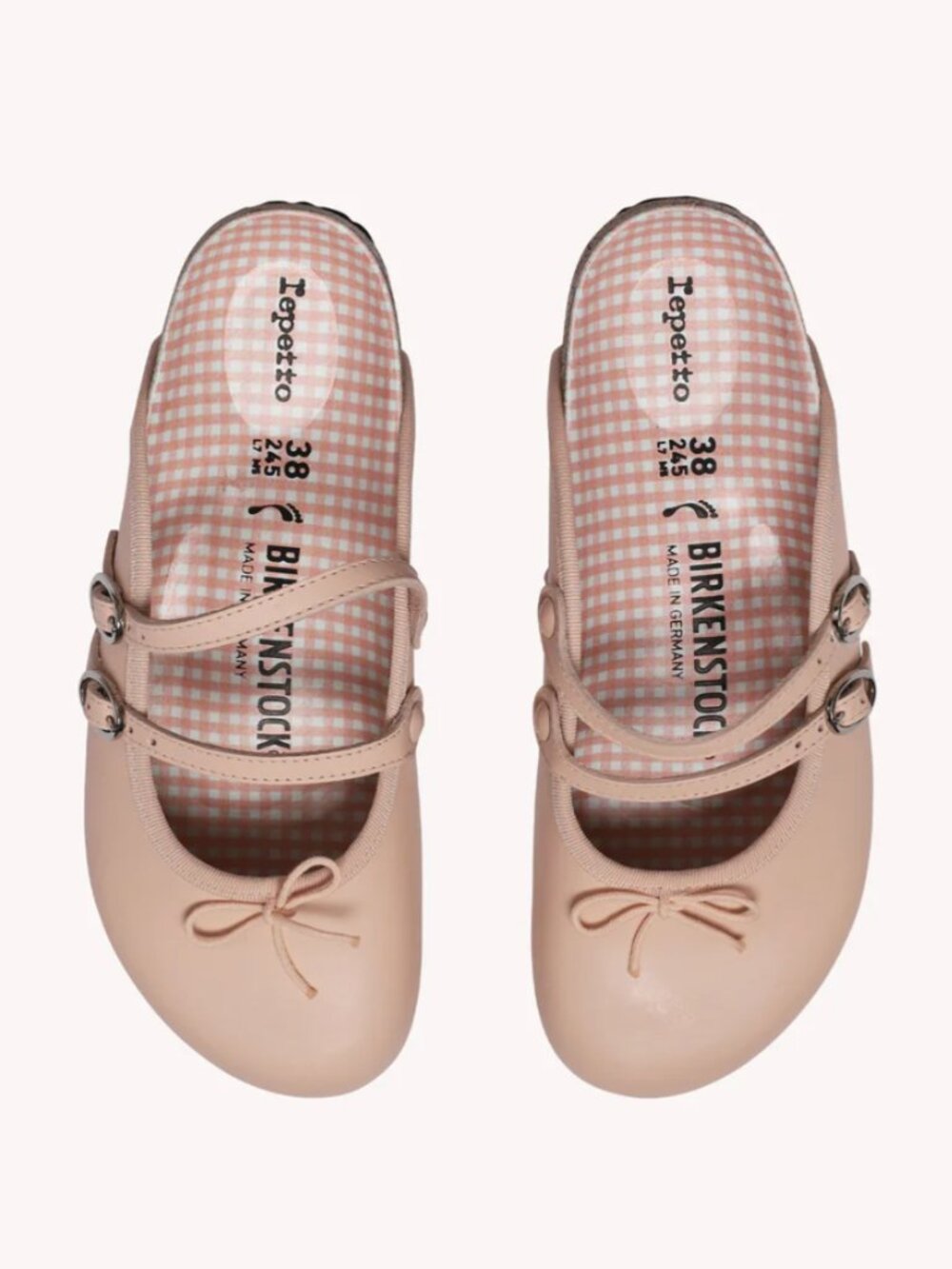 Birkenstock x Repetto Scala Icon Leather Double Strap Mary Jane Mules